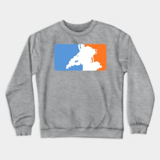 Shoot the Runner-Major League Titanfall 2 (Orange, White, Red) Crewneck Sweatshirt